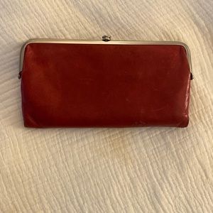 Red HOBO International Lauren Wallet
